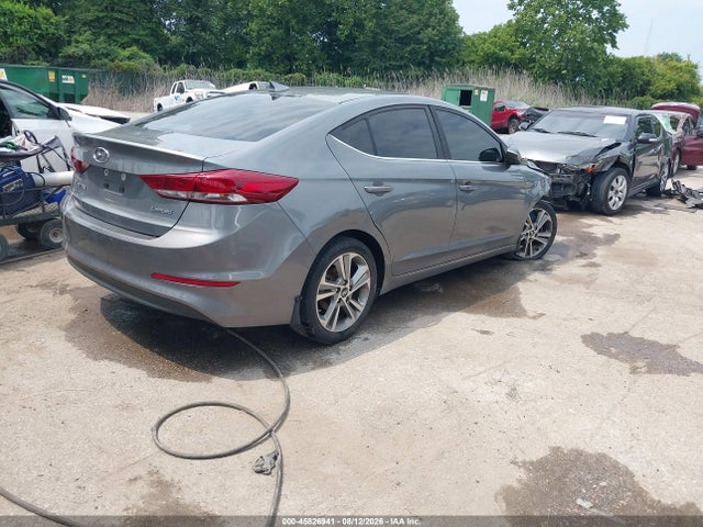 2018 Hyundai Elantra Limited მანქანა იყიდება აუქციონზე, vin: KMHD84LF1JU442874, აუქციონის ნომერი: 45826941