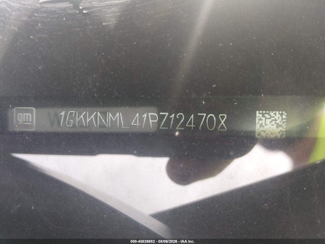 Aukcja sprzedaży 2023 Gmc Acadia Fwd Slt, vin: 1GKKNML41PZ124708, numer aukcji: 45826982