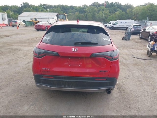 45826994 :رقم المزاد ، 3CZRZ2H5XPM715314 vin ، 2023 Honda Hr-v Awd Sport مزاد بيع