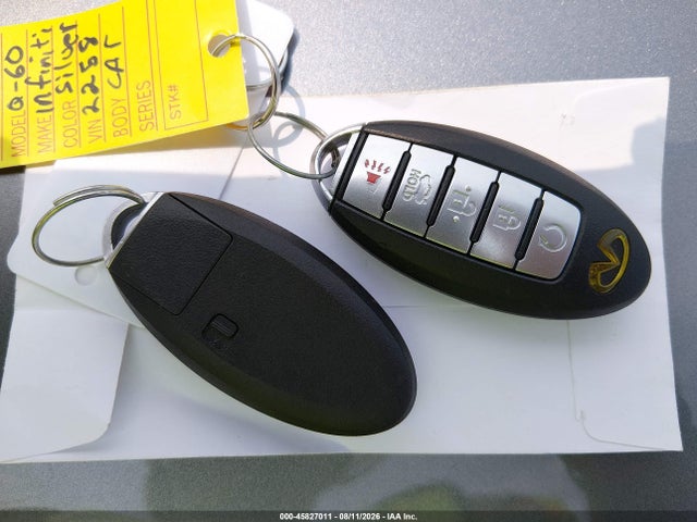 Продажа на аукционе авто 2018 Infiniti Q60 3.0t Luxe, vin: JN1EV7EL1JM392258, номер лота: 45827011