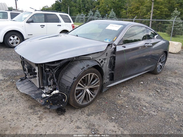 Продажа на аукционе авто 2018 Infiniti Q60 3.0t Luxe, vin: JN1EV7EL1JM392258, номер лота: 45827011