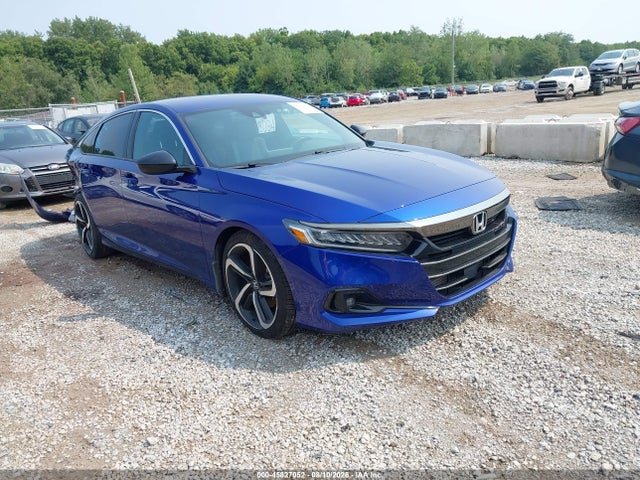 2021 Honda Accord Sport მანქანა იყიდება აუქციონზე, vin: 1HGCV1F30MA109212, აუქციონის ნომერი: 45827052