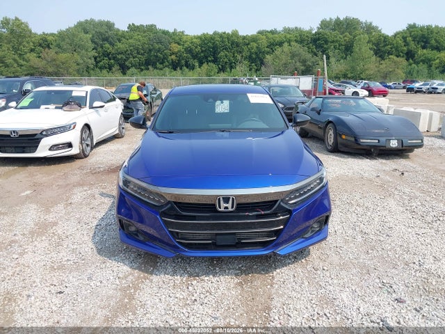 2021 Honda Accord Sport მანქანა იყიდება აუქციონზე, vin: 1HGCV1F30MA109212, აუქციონის ნომერი: 45827052