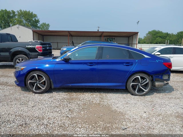 2021 Honda Accord Sport მანქანა იყიდება აუქციონზე, vin: 1HGCV1F30MA109212, აუქციონის ნომერი: 45827052
