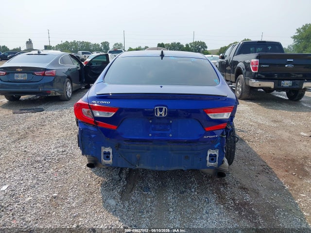 2021 Honda Accord Sport მანქანა იყიდება აუქციონზე, vin: 1HGCV1F30MA109212, აუქციონის ნომერი: 45827052