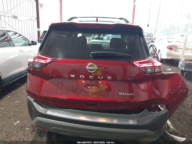 2023 Nissan Rogue Sv Intelligent Awd მანქანა იყიდება აუქციონზე, vin: 5N1BT3BB0PC913717, აუქციონის ნომერი: 45827078