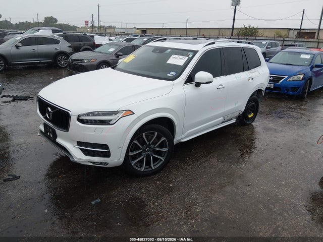45827092 :رقم المزاد ، YV4A22PK6J1324922 vin ، 2018 Volvo Xc90 T6 Momentum مزاد بيع