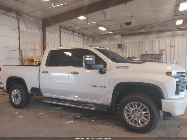 2021 Chevrolet Silverado 2500hd 4wd  Standard Bed High Country მანქანა იყიდება აუქციონზე, vin: 1GC4YREY6MF307219, აუქციონის ნომერი: 45827148