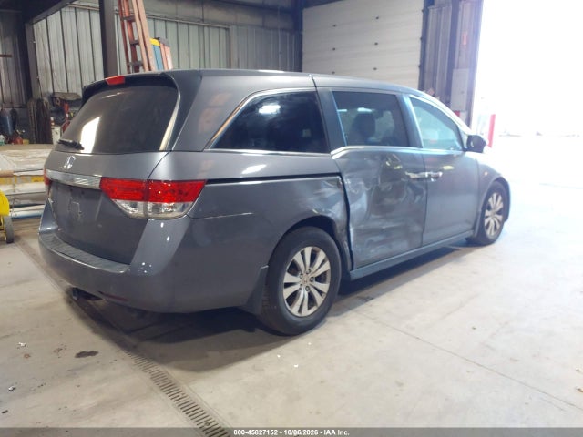 45827152 :رقم المزاد ، 5FNRL5H69GB069396 vin ، 2016 Honda Odyssey Ex-l مزاد بيع