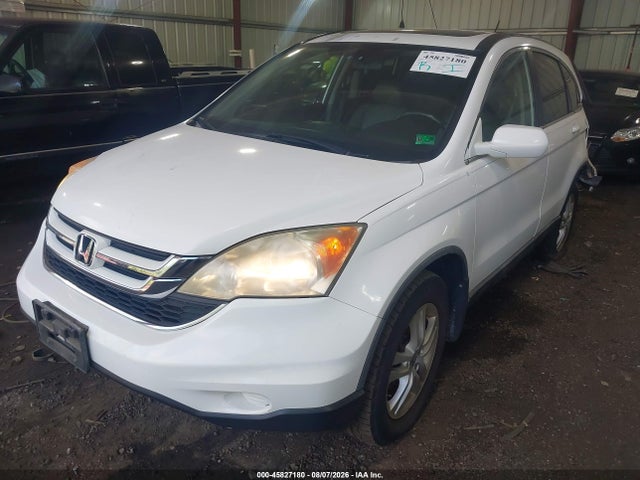 2010 Honda Cr-v Ex-l მანქანა იყიდება აუქციონზე, vin: 5J6RE3H76AL043490, აუქციონის ნომერი: 45827180