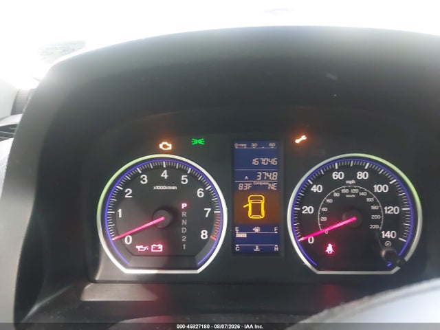 2010 Honda Cr-v Ex-l მანქანა იყიდება აუქციონზე, vin: 5J6RE3H76AL043490, აუქციონის ნომერი: 45827180