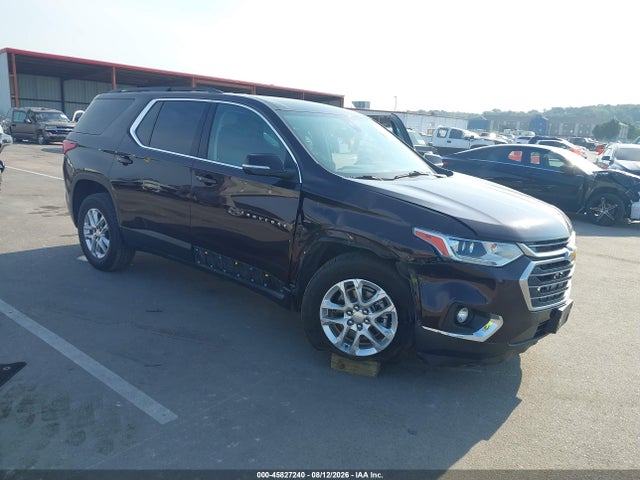 45827240 :رقم المزاد ، 1GNERHKW6MJ154697 vin ، 2021 Chevrolet Traverse Fwd Lt Leather مزاد بيع