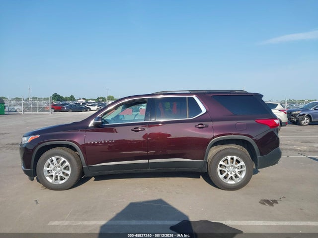 45827240 :رقم المزاد ، 1GNERHKW6MJ154697 vin ، 2021 Chevrolet Traverse Fwd Lt Leather مزاد بيع