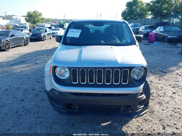 45827264 :رقم المزاد ، ZACCJBAH7JPH36911 vin ، 2018 Jeep Renegade Sport 4x4 مزاد بيع