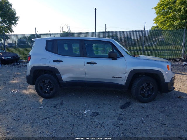 45827264 :رقم المزاد ، ZACCJBAH7JPH36911 vin ، 2018 Jeep Renegade Sport 4x4 مزاد بيع