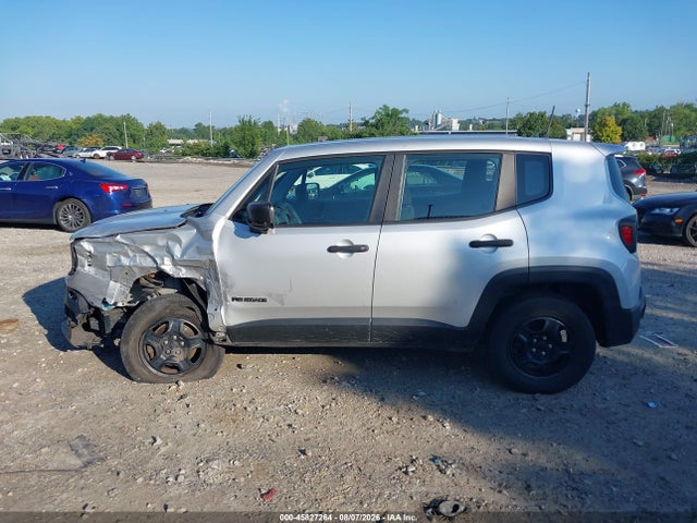 45827264 :رقم المزاد ، ZACCJBAH7JPH36911 vin ، 2018 Jeep Renegade Sport 4x4 مزاد بيع