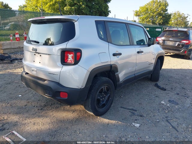 45827264 :رقم المزاد ، ZACCJBAH7JPH36911 vin ، 2018 Jeep Renegade Sport 4x4 مزاد بيع