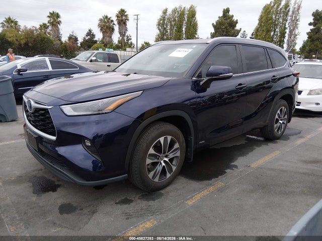 5TDKBRCHXRS631096 Toyota Highlander Hybrid Xle