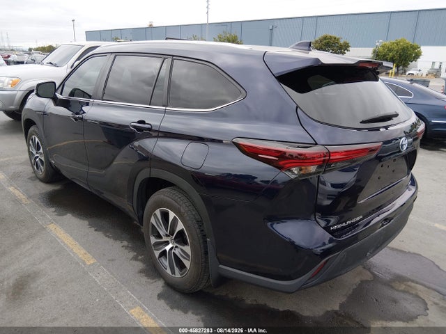 5TDKBRCHXRS631096 Toyota Highlander Hybrid Xle