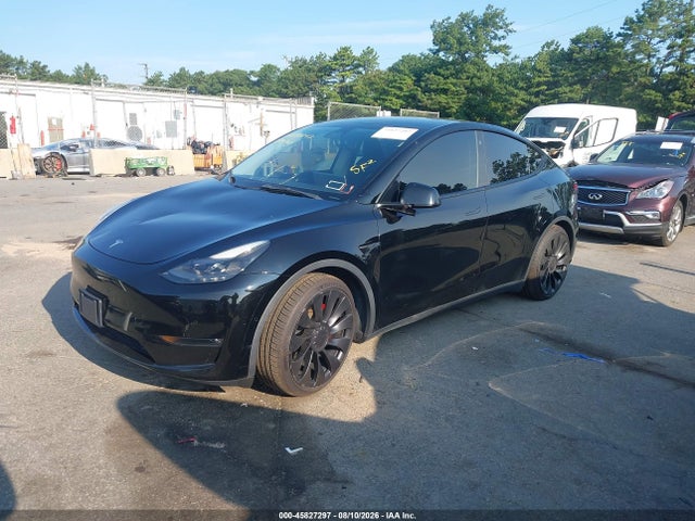 45827297 :رقم المزاد ، 7SAYGDEF5NF544282 vin ، 2022 Tesla Model Y Performance Dual Motor All-wheel Drive مزاد بيع