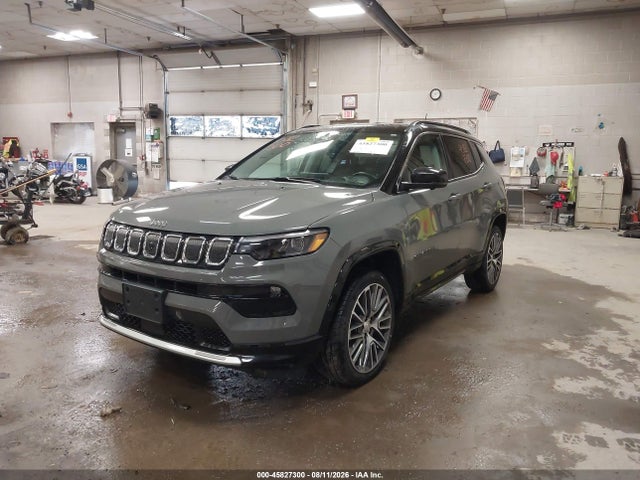 Продажа на аукционе авто 2022 Jeep Compass Limited 4x4, vin: 3C4NJDCB4NT210019, номер лота: 45827300