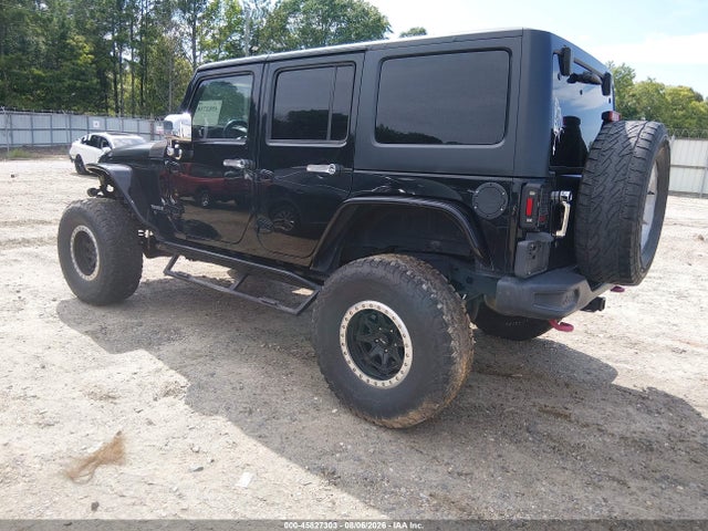 45827303 :رقم المزاد ، 1C4HJWFG8GL126476 vin ، 2016 Jeep Wrangler Unlimited Rubicon Hard Rock مزاد بيع