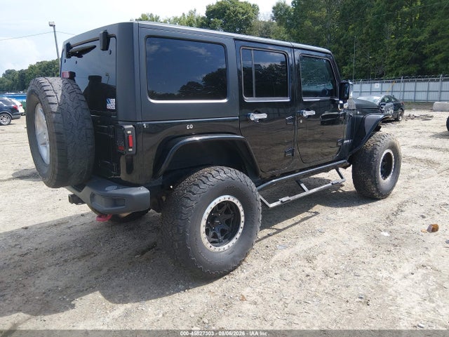 45827303 :رقم المزاد ، 1C4HJWFG8GL126476 vin ، 2016 Jeep Wrangler Unlimited Rubicon Hard Rock مزاد بيع