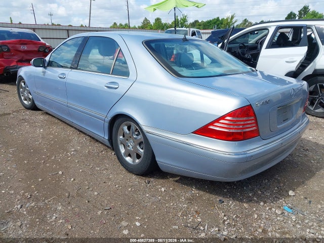 Продаж на аукціоні авто 2000 Mercedes-benz S 430, vin: WDBNG70J8YA088819, номер лоту: 45827389