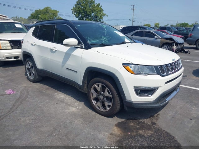 Продажа на аукционе авто 2018 Jeep Compass Limited 4x4, vin: 3C4NJDCB1JT266378, номер лота: 45827470