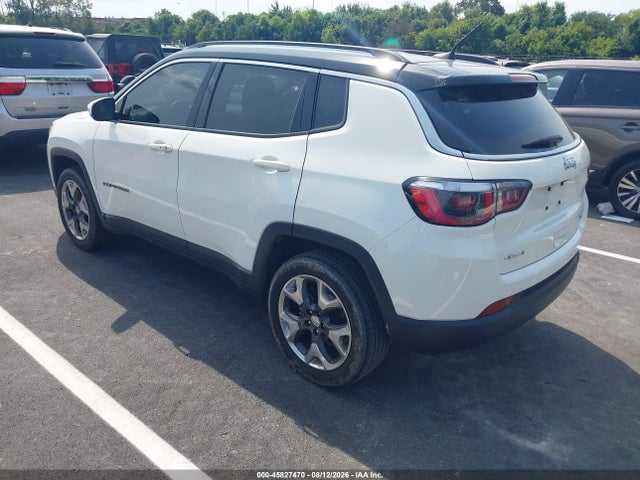 Продажа на аукционе авто 2018 Jeep Compass Limited 4x4, vin: 3C4NJDCB1JT266378, номер лота: 45827470