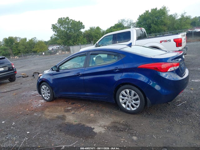 2013 Hyundai Elantra Gls მანქანა იყიდება აუქციონზე, vin: KMHDH4AE4DU492005, აუქციონის ნომერი: 45827471