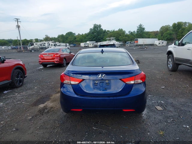 2013 Hyundai Elantra Gls მანქანა იყიდება აუქციონზე, vin: KMHDH4AE4DU492005, აუქციონის ნომერი: 45827471