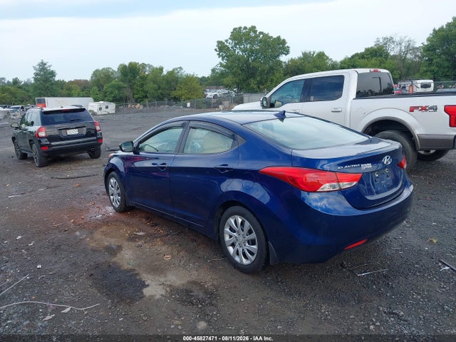 2013 Hyundai Elantra Gls მანქანა იყიდება აუქციონზე, vin: KMHDH4AE4DU492005, აუქციონის ნომერი: 45827471