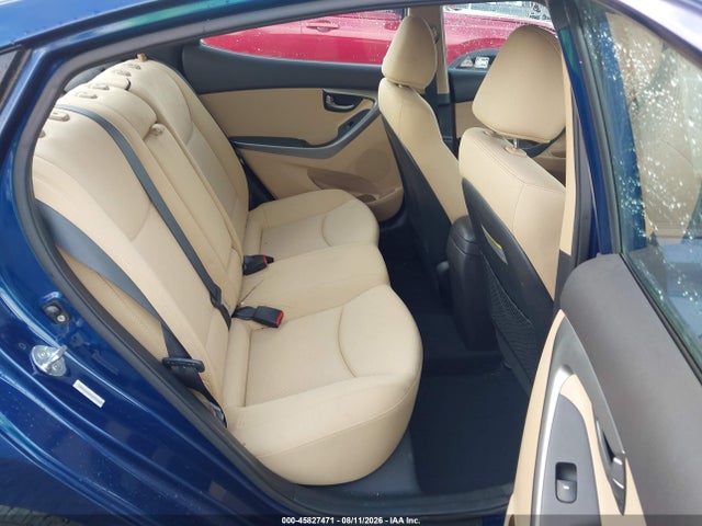 2013 Hyundai Elantra Gls მანქანა იყიდება აუქციონზე, vin: KMHDH4AE4DU492005, აუქციონის ნომერი: 45827471