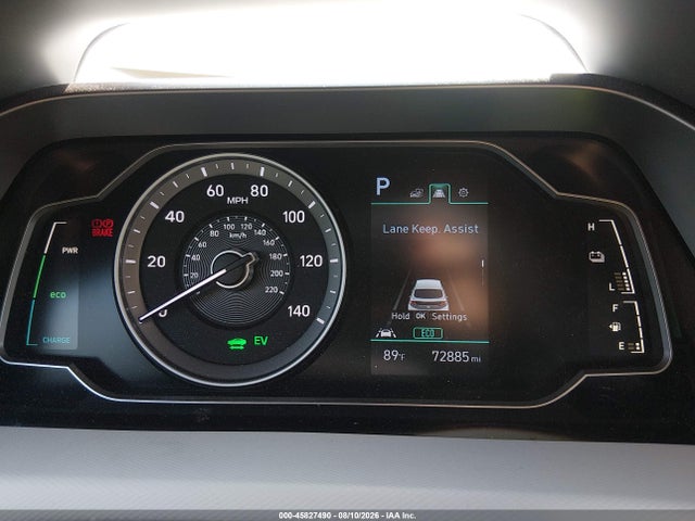 45827490 :رقم المزاد ، KMHC65LC3LU220143 vin ، 2020 Hyundai Ioniq Hybrid Blue مزاد بيع