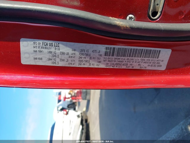 45827527 :رقم المزاد ، 1C4NJRBB9HD106358 vin ، 2017 Jeep Patriot Sport مزاد بيع