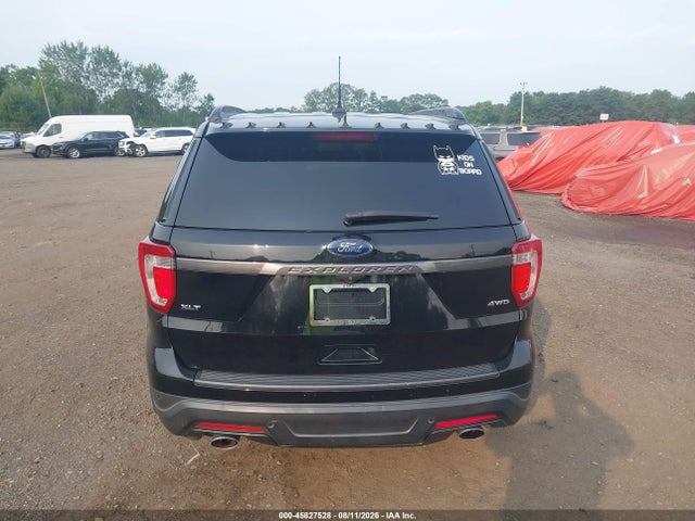 45827528 :رقم المزاد ، 1FM5K8D88JGC56776 vin ، 2018 Ford Explorer Xlt مزاد بيع