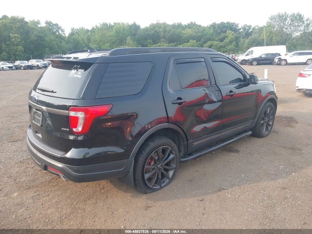 45827528 :رقم المزاد ، 1FM5K8D88JGC56776 vin ، 2018 Ford Explorer Xlt مزاد بيع