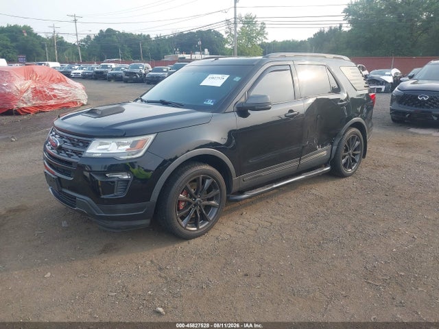 45827528 :رقم المزاد ، 1FM5K8D88JGC56776 vin ، 2018 Ford Explorer Xlt مزاد بيع