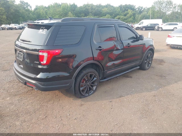 45827528 :رقم المزاد ، 1FM5K8D88JGC56776 vin ، 2018 Ford Explorer Xlt مزاد بيع