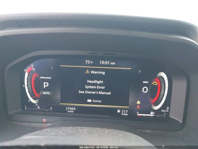 2025 Nissan Rogue Platinum Intelligent Awd მანქანა იყიდება აუქციონზე, vin: JN8BT3DD7SW300587, აუქციონის ნომერი: 45827535