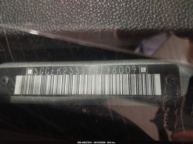 2009 Chevrolet Silverado 1500 Lt მანქანა იყიდება აუქციონზე, vin: 3GCEK23359G196009, აუქციონის ნომერი: 45827541