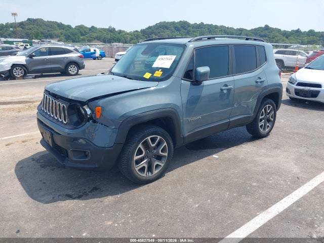 Auction sale of the 2017 Jeep Renegade Latitude, vin: ZACCJBBB6HPG10107, lot number: 45827549