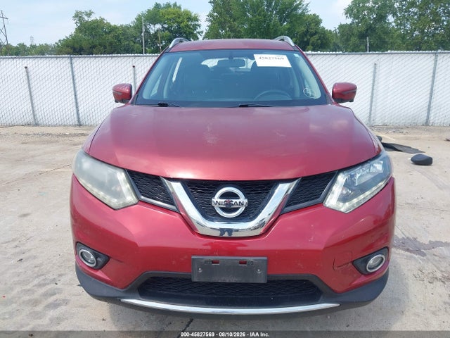 2016 Nissan Rogue Sl მანქანა იყიდება აუქციონზე, vin: KNMAT2MT4GP734184, აუქციონის ნომერი: 45827569