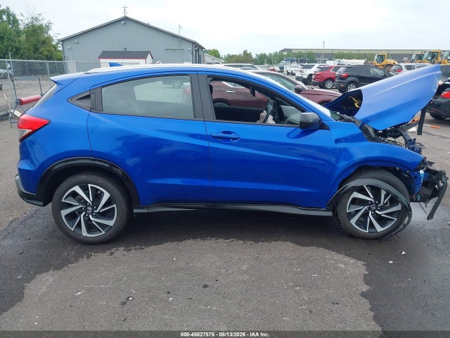 2019 Honda Hr-v Sport მანქანა იყიდება აუქციონზე, vin: 3CZRU6H16KG735005, აუქციონის ნომერი: 45827575