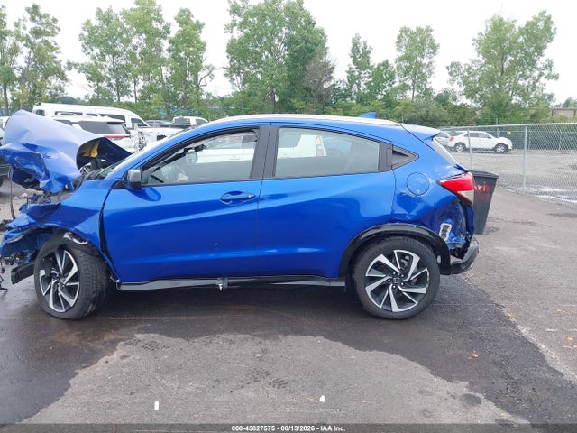2019 Honda Hr-v Sport მანქანა იყიდება აუქციონზე, vin: 3CZRU6H16KG735005, აუქციონის ნომერი: 45827575