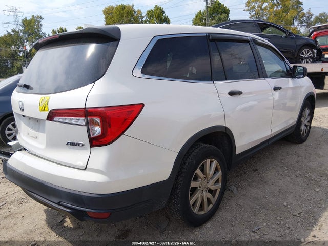 45827627 :رقم المزاد ، 5FNYF6H15KB066940 vin ، 2019 Honda Pilot Lx مزاد بيع