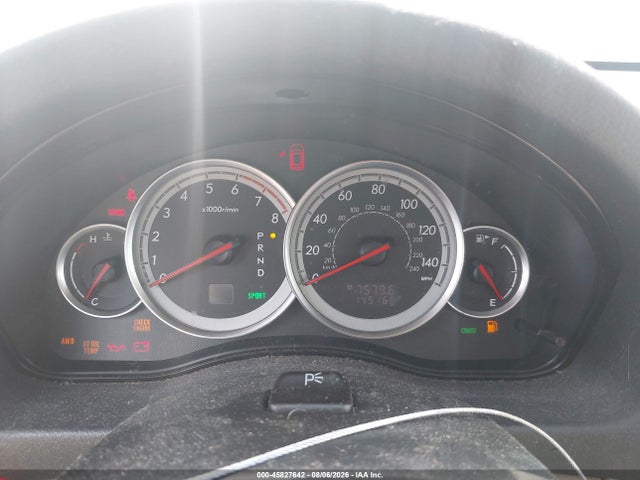 45827642 :رقم المزاد ، 4S4BP62C257305086 vin ، 2005 Subaru Outback 2.5i Limited مزاد بيع