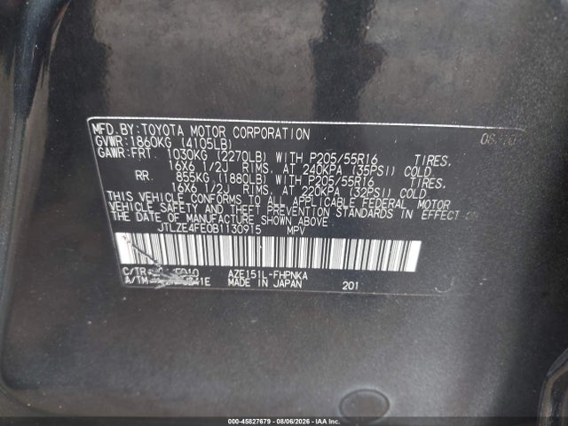 Aukcja sprzedaży 2011 Scion Xb, vin: JTLZE4FEOB1130915, numer aukcji: 45827679