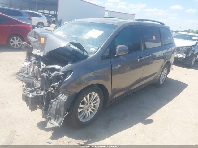 2015 Toyota Sienna Xle 8 Passenger მანქანა იყიდება აუქციონზე, vin: 5TDYK3DC9FS545655, აუქციონის ნომერი: 45827726